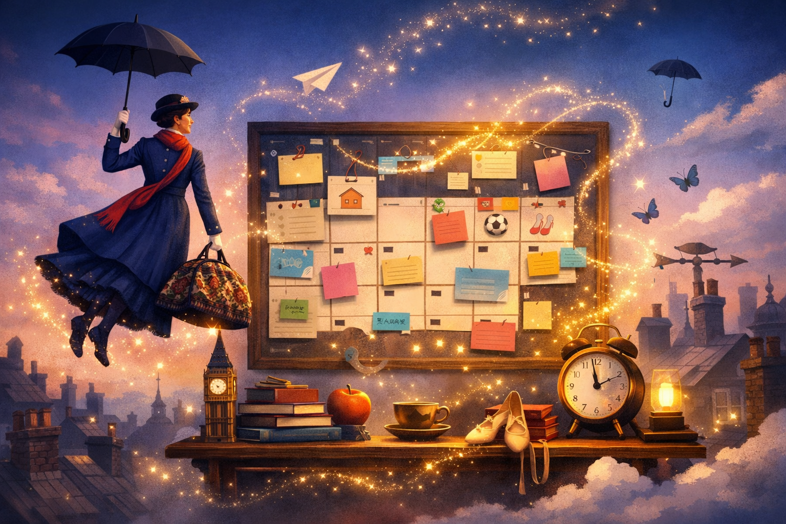 The Family Calendar That Feels Like Magic: A Gentle System for School, Clubs & Everything Else